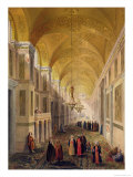 Haghia Sophia, Plate 2: the Narthex Published 1852 Giclee Print by Gaspard Fossati