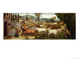 The Passions of Pasiphae, Wife of King Minos of Crete, from the Story of Theseus Giclee Print by Master Of The Campana Cassoni 