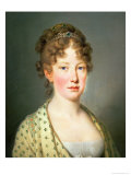 Archduchess Leopoldina of Austria, 1st Wife of Emperor Dom Pedro IV of Portugal Giclee Print by Josef Kreutzinger