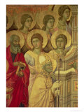 Maesta: Saints, 1308-11 Giclée-tryk af Duccio di Buoninsegna