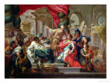 Alexander the Great in the Temple of Jerusalem Giclée-tryk af Sebastiano Conca Alexander the Great in the Temple of Jerusalem Giclée-tryk af Sebastiano Conca