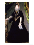 Infanta Isabella Clara Eugenia, Daughter of King Philip II of Spain and Isabella of Valois, 1599 Lámina giclée por Sofonisba Anguisciola