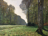 The Road to Bas-Breau, Fontainebleau, circa 1865 Giclée-Druck von Claude Monet