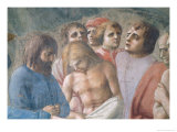 St. Peter Baptising the Neophytes, circa 1427 Giclee Print by Tommaso Masaccio
