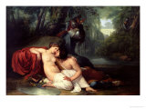 Rinaldo and Armida reproduction procédé giclée par Francesco Hayez
