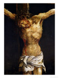 Christ on the Cross, Detail from the Central Crucifixion Panel of the Isenheim Altarpiece Giclee Print by Matthias Grünewald