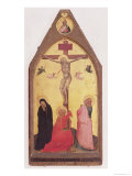 Crucifixion, 1343 Giclée-tryk af Bernardo Daddi Crucifixion, 1343 Giclée-tryk af Bernardo Daddi