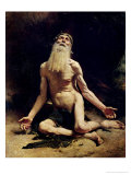 Job Giclee-trykk av Leon Joseph Florentin Bonnat