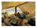 Lunch on the Boat, 1898 Giclee Print by Joaquín Sorolla y Bastida