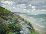 Cliffs by the Sea at Trouville reproduction procédé giclée par Gustave Caillebotte
