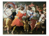 The Triumph of David, 1673 Giclee Print by Michele Ragoglia