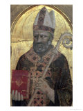 St. Nicholas of Myra Giclee Print by Pacino Di Buonaguida 
