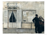 Guests Waiting for the Wedding Ceremony reproduction procédé giclée par Jean Francois Raffaelli