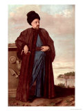 Richard Pococke in Oriental Costume, 1738 Giclee Print by Jean-Etienne Liotard