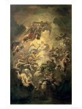 Christ in Glory Giclee Print by Luca Giordano