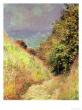 Chemin de La Cavee, Pourville, 1882 Giclee Print by Claude Monet