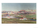 Pradera de San Isidro and Palacio Real Beyond, Madrid Giclee-trykk av Aureliano De Beruete Pradera de San Isidro and Palacio Real Beyond, Madrid Giclee-trykk av Aureliano De Beruete