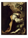 Méditation reproduction procédé giclée par Domenico Fetti