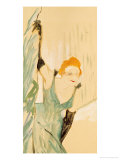 Yvette Guilbert Taking a Curtain Call, 1894 Giclee Print by Henri de Toulouse-Lautrec