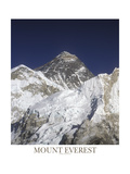 Mt Everest Summit Fotografisk tryk af AdventureArt