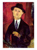 Paul Guillaume Novo Pilota, 1915 reproduction procédé giclée par Amedeo Modigliani