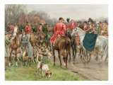 A Winter's Morning, from the Pears Annual, 1908 Giclee Print by Frank Dadd