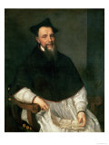 Portrait of Bishop Ludovico Beccadelli, 1552 Giclee Print by Titian (Tiziano Vecelli) 