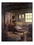 The Breton Weaver, 1888 Giclee Print by Paul Serusier