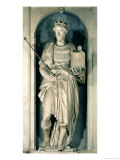 Edward the Confessor Niche from the Salviati Chapel Giclee Print by Giambologna 