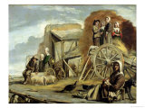 The Haycart, or Return from Haymaking, 1641 Reproduction procédé giclée par Louis Le Nain