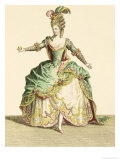 Costume for Venus in Several Operas, Engraved by the Artist, circa 1780 Giclee Print by Jean Baptiste Martin