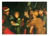 Pontius Pilate Washing His Hands Giclee Print by Juan Correa de Vivar