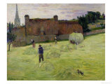 Haymaking in Brittany, 1888 Giclee Print by Paul Gauguin