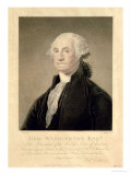 Portrait of George Washington 1st President of the United States Giclee Print by Gilbert Stuart