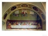 La cène reproduction procédé giclée par Andrea del Sarto 