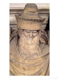 Zacharias, Detail from the Hexagonal Pedestal of the Well of Moses, 1395-1404 Lámina giclée por Claus Sluter