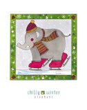 Chilly Winter Print by Isabelle Deguern