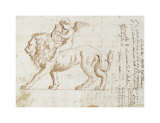Lion royal I Poster par Maria Teresa Faini