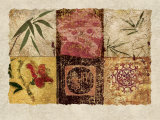Oriental Medley I Print by Gene Ouimette