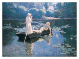 Lirios de estanque Póster por Abbott Fuller Graves