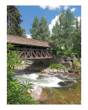 The Covered Bridge, Vail, Colorado Photographic Print by Jeff Knowlton