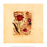 Flower Notes with Purple Tulip Posters by Audra Chaitram Flower Notes with Purple Tulip Posters by Audra Chaitram