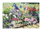 Midsummer Day's Garden I Posters by Heidi Coutu
