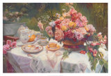Garden Tea I Pósters por Kevin Liang