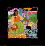 Las Flores II Reprodukcje autor Julie Vance