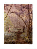 Chemin boisé Affiches par Evelyn Hammond