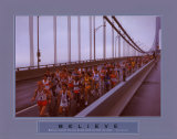 Believe: Marathon Runners Posters