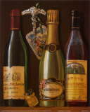Champagne Bottles I Posters by Mariapia & Marinella Angelini Champagne Bottles I Posters by Mariapia & Marinella Angelini