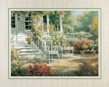 Jardin de patio I Posters par T. C. Chiu