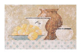 Still Life with Lemons I Art by C. C. Wilson